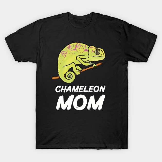 Chameleon Mom for Chameleon Lovers T-Shirt by Mochi Merch